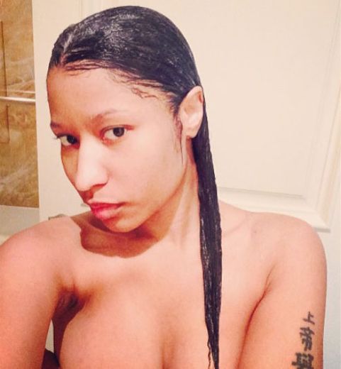 Nicki Minaj Shares Intimate Shower Pictures Toronto Sun 