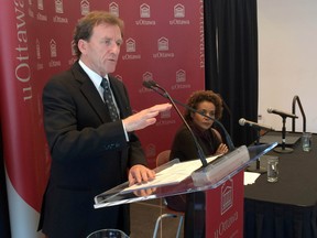 University of Ottawa president Allan Rock. TONY CALDWELL/Postmedia