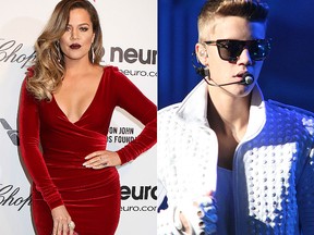 khloe kardashian justin bieber