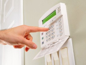 A keypad is one item often missing if the builder of a new home has installed a pre-wired system.