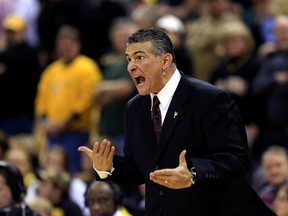 South Carolina Gamecocks head coach Frank Martin was suspended one game for a verbal tirade against one of his players. (Jamie Squire/Getty Images/AFP)