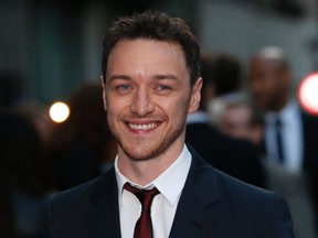 Actor James McAvoy arrives for the London premiere of Filth at the Odeon, Leicester Square in central London September 30, 2013.  REUTERS/Suzanne Plunkett
