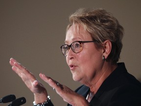 Parti Quebecois Leader Pauline Marois is presenting quite the wager to her fellow Quebecers.

REUTERS/Christinne Muschi