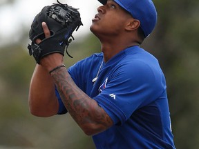 Blue Jays pitcher Marcus Stroman. (VERONICA HENRI/TORONTO SUN)