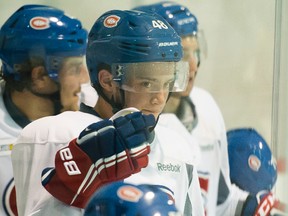 Habs draft pick Tim Bozon has been place in an induced coma. (QMI Agency)