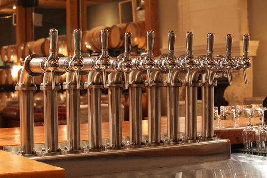 Wine taps ‘outside the box’