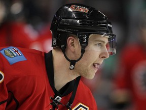 Matt Stajan's newborn son, Emerson, passed away last week. (QMI Agency)