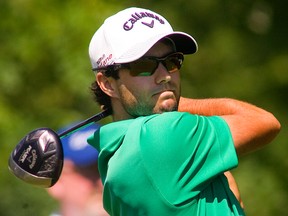 Canadian golfer Adam Hadwin. (MIKE HENSEN/QMI Agency files)