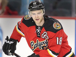 Former Belleville Bulls centre Matt Stajan of the Calgary Flames. (QMI Agency)