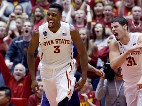 Iowa State’s Melvin Ejim has been named Big 12 Conference player of the year, beating out fellow Canadian Andrew Wiggins. (AFP)