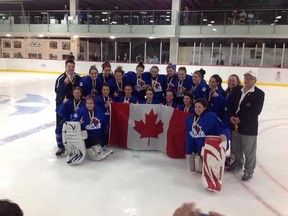 The Sudbury Lady Wolves senior A team returned from Mexico on Monday with gold medals from the  Pan-American Ice Hockey Tournament, which was held in Mexico City.