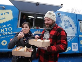 Caplansky's food truck. (Craig Robertson/Toronto Sun)