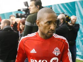 Toronto FC star Jermain Defoe (Stan Behal, Toronto Sun)