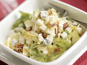 Celery root with apples and toasted almonds. (Photo courtesy of finecooking.com)