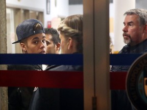 International pop music sensation Justin Bieber turned himself into Toronto Police 52 Division on Thursday January 30, 2014 in relation to an incident that took place in a limo.  (Jack Boland/Toronto Sun/QMI Agency)