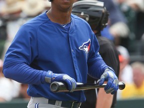 Outfiedler Anthony Gose is hitting .158 (3-for-19) for the Blue Jays this spring. (Veroncia Henri/Toronto Sun)