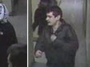 Ottawa Police released these images of two suspects in a home invasion and assault on Donald St. on February 11. (Submitted images)