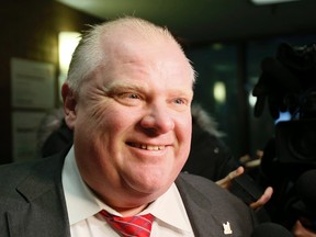 Toronto Mayor Rob Ford. (Toronto Sun files)