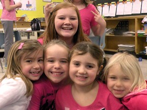 Pink Shirt Day at Sacred Heart School in Langton. CONTRIBUTED PHOTO