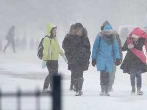 It's been a long, cold winter and many people are feeling the effects.
 Julia McKay/Kingston Whig-Standard/QMI Agency