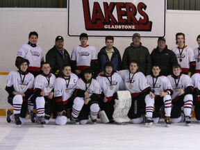 The Gladstone Lakers won bronze at the Midget Rural C Provincials in Gladstone. (Submitted photo)