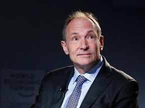 Tim Berners-Lee, director of World Wide Web Foundation, attends the annual meeting of the World Economic Forum (WEF) in Davos Jan. 25, 2013. REUTERS/Pascal Lauener