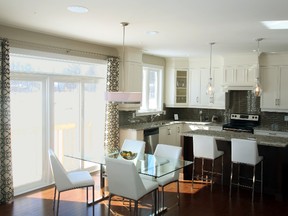 The Lancaster B, by Luxart Homes, features a beautiful kitchen.