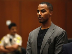 Former NFL star Darren Sharper was ordered held without bail by a Los Angeles judge Thursday. (REUTERS/Mario Anzuoni)