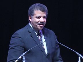 Astrophysicist Neil DeGrasse Tyson speaks at U of M. (KEVIN KING/Winnipeg Sun)