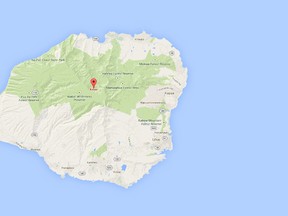 The Hawaiian island of Kauai. (Google Maps)
