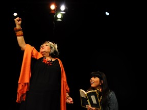 Queen Lear plays at the Varscona through March 30.