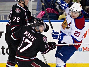 The Oil Kings and Rebels end the season with a home-and-home series this weekend. (Codie McLachlan, Edmonton Sun)