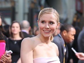 Kristen Bell at the Veronica Mars Los Angeles premiere held at the TCL Chinese Theatre in Hollywood. (revolutionpix/WENN.com)