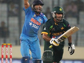 India and Pakistan will do battle in the T20 Cup. (REUTERS)