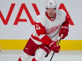 Maple Leafs fans get to boo Daniel Alfredsson at Joe Louis Arena tonight after razzing him at the Big House on Jan. 1. (PIERRE-PAUL POULIN/QMI Agency)