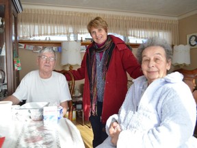 Supplied photo
Volunteer Driver Lynn Bolton delivers Meals on Wheels to William and Ann Kozak.