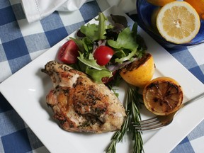 Spring is just around the corner -- no, really! Baked chicken with lemon and spices will give you a taste of spring even if the weather outside is still wintry.

(QMI AGENCY)