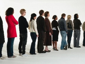 Lineups can be frustrating and especially so when you don't have all the identification that you need.
File photo