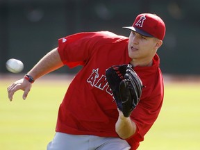 For the second year in a row, Angels' Mike Trout put up top numbers in almost every category and should be the first guy gone in drafts. (Reuters)