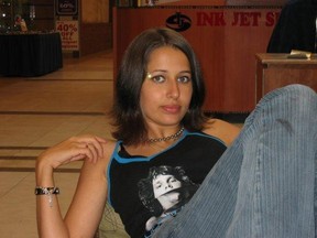 Nadia Kajouji, a former Carleton U student who committed suicide by jumping into the Rideau River in April, 2008. (File phito submitted image)
