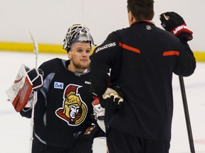 Robin Lehner has allowed 13 goals in his last three games. Errol McGihon/Ottawa Sun