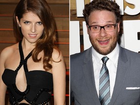 Anna Kendrick and Seth Rogen (WENN.COM)