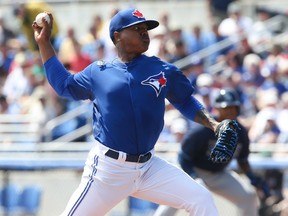 Blue Jays pitcher Marcus Stroman. (Veronica Henri/Toronto Sun)