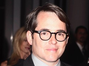 Actor Matthew Broderick arrives at a party to celebrate the opening of a virtual museum dedicated to Italian fashion designer Valentino, in New York, December 7, 2011. (REUTERS/Carlo Allegri)
