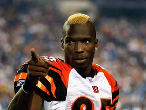 Chad "Ochocinco" Johnson appears to be excited about the prospect of joining the Montreal Alouettes. (Reuters)