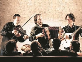 De Temps Antan perform Friday at 8 p.m. at Aeolian Hall in a concert under the Sunfest banner. The Quebec trio blends traditional music with novelty. (Special to QMI Agency)