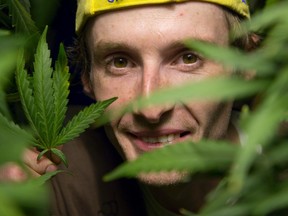 Kevin Wetzel of London is one an estimated 40,000 medical marijuana users in Canada. (DEREK RUTTAN, The London Free Press)