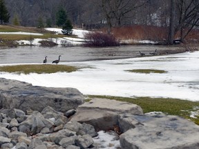 CHRIS ABBOTT/TILLSONBURG NEWS
The Bridges at Tillsonburg shareholders voted to restructure its ownership Tuesday night, effectively selling the golf course to a local ownership group. Opening Day for the 2014 season is expected to be mid-April, dependent on the weather.