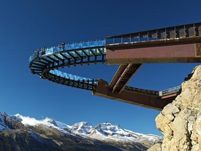 The Glacier Skywalk in Jasper is ready to open to the public on May 1.