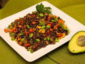 Quinoa and Black Bean Salad. (Mike Hensen/QMI Agency)